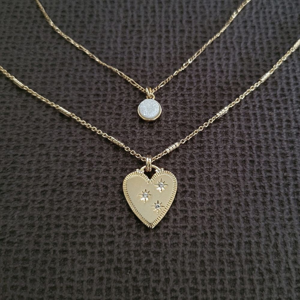 ✨️HP✨️ Luna🌙 Norte Double✌️ Necklace Set